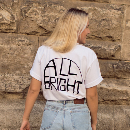 T-Shirt Allbright weiß
