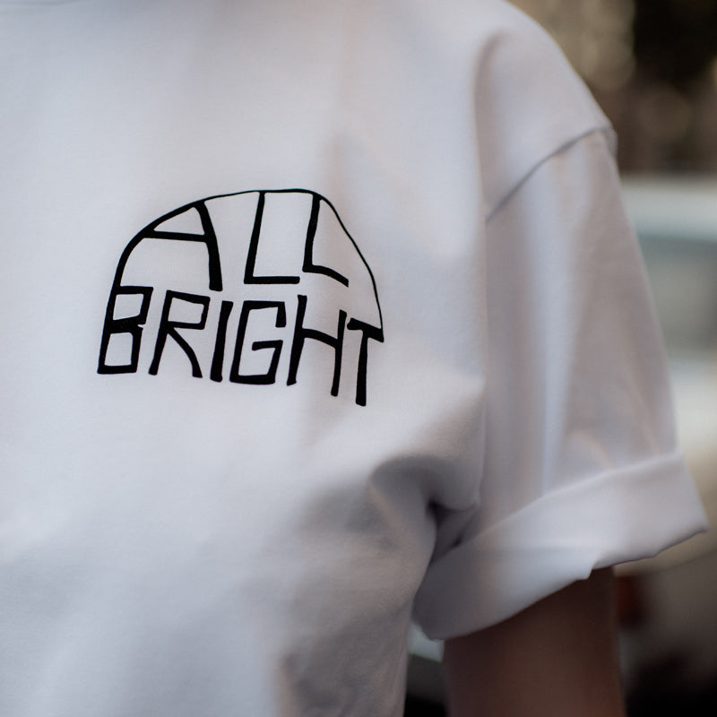T-Shirt Allbright weiß